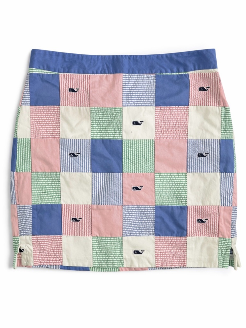 NWT Vineyard Vines Margo Patchwork Seersucker Log… - image 1